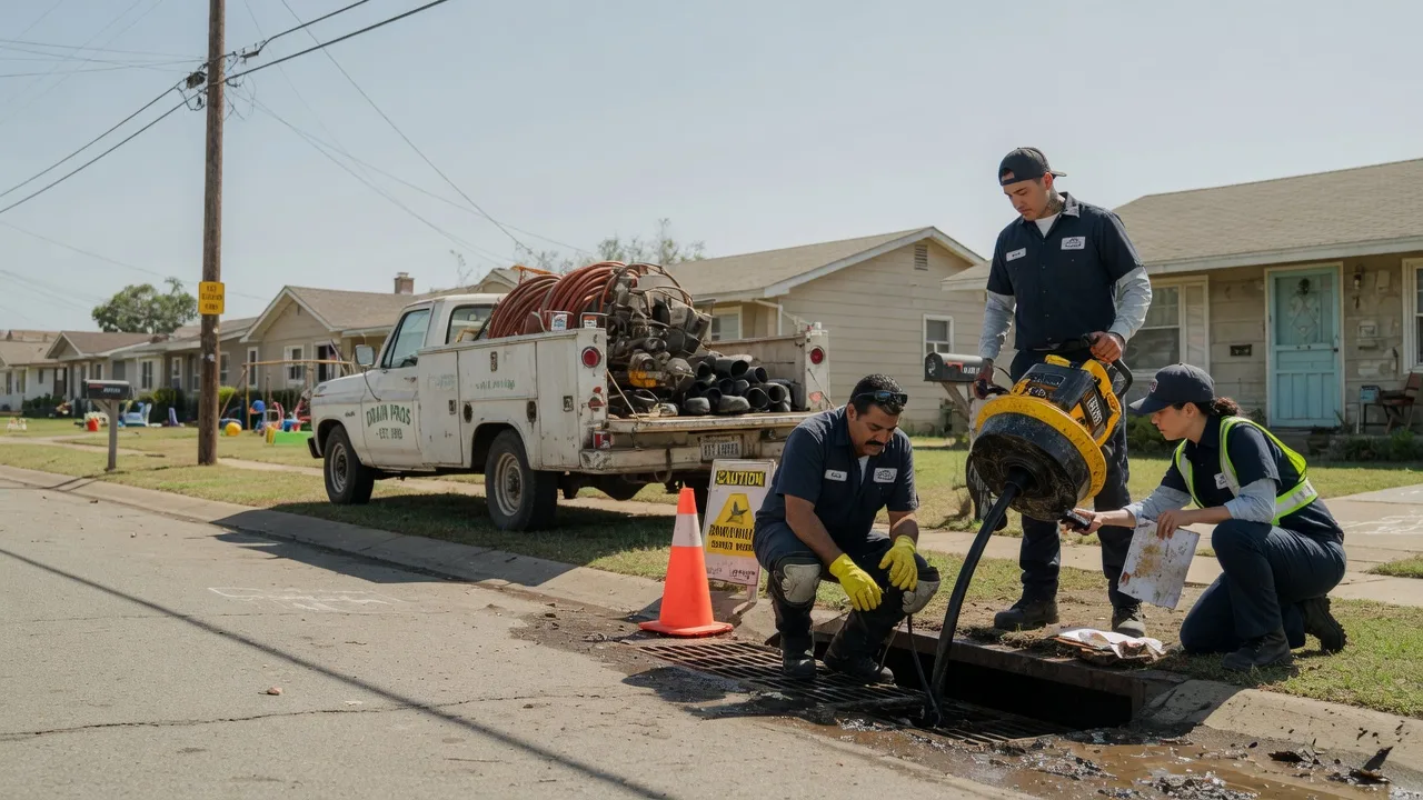 Drain Cleaning in Rio Vista, TX near me